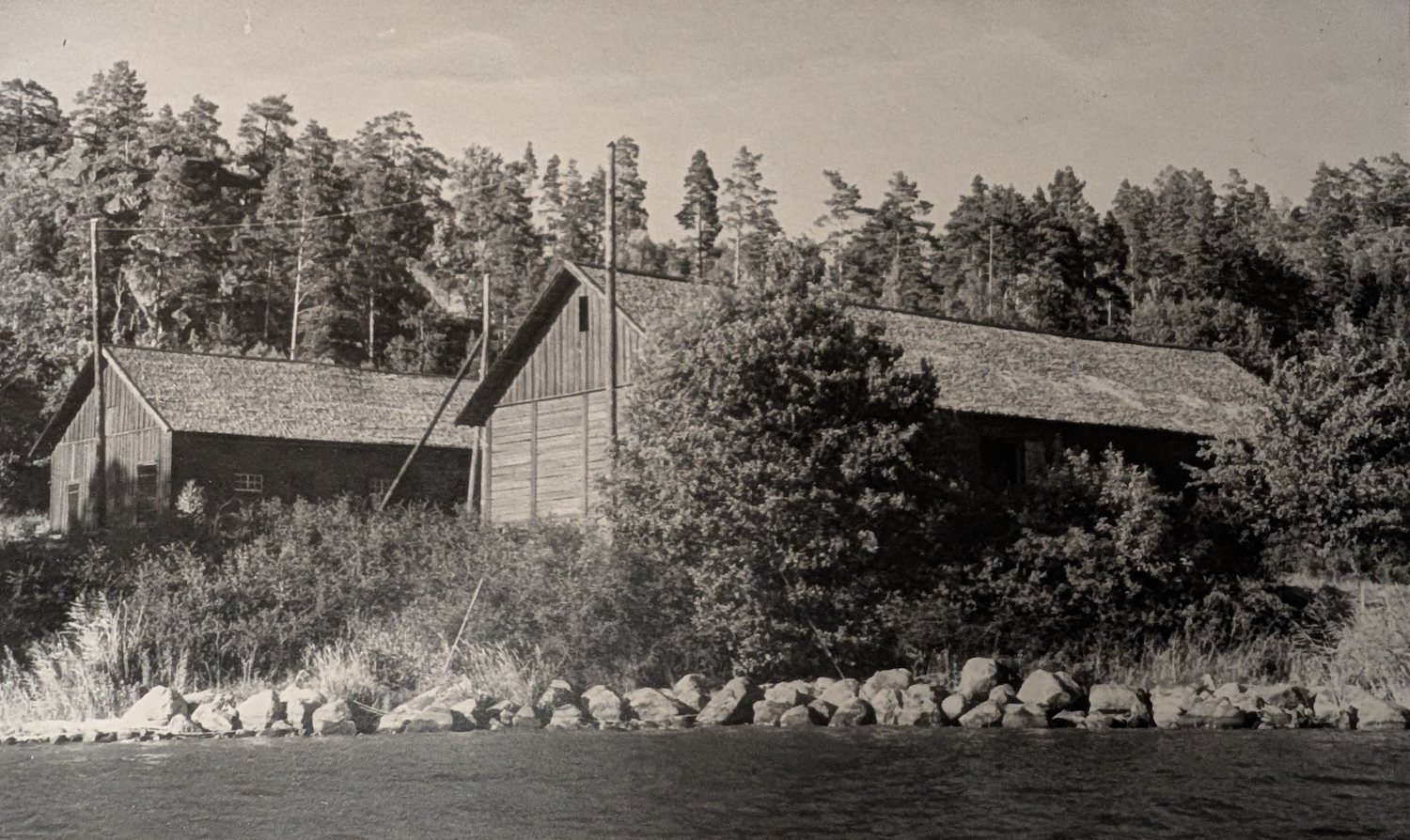 Arkivbild från Brevik, 1950-tal