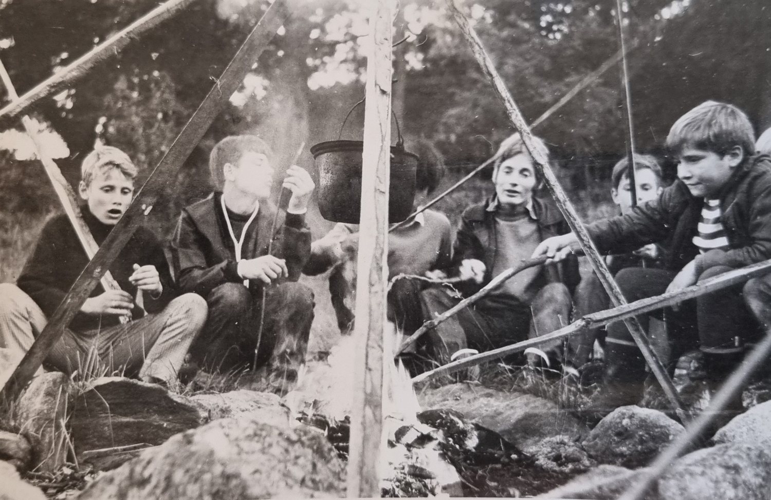 Arkivbild från Brevik, 1960-tal