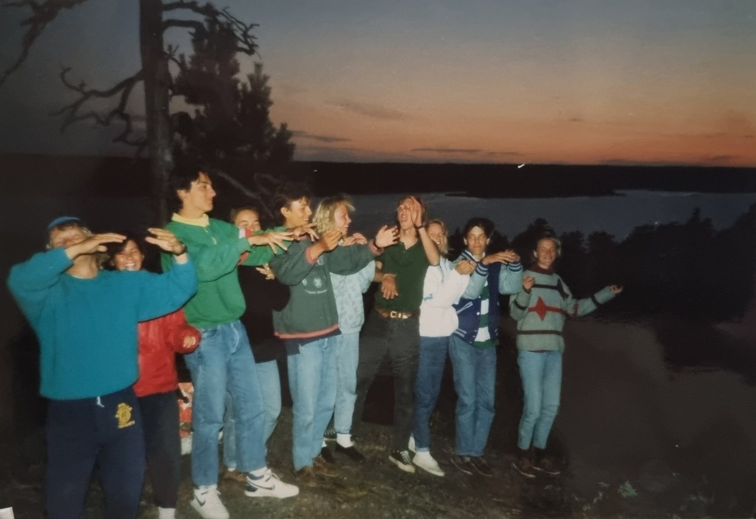 Arkivbild från Brevik, 1980-tal