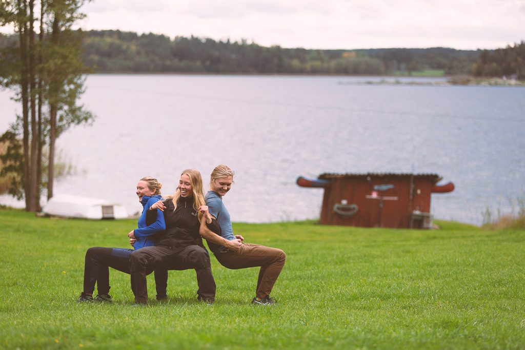 Gemenskap vid viken på Brevik